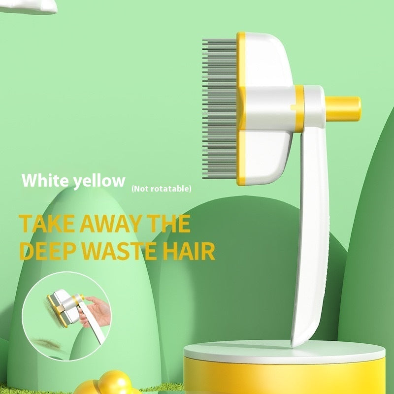 Cepillo para gatos con nudos, elimina el pelo suelto, cepillo mágico para pelo largo, peine autolimpiante para perros y gatos, artículos de aseo, cepillo antipulgas, productos para mascotas