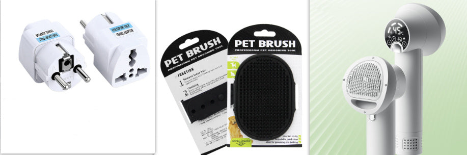 Secador inteligente para mascotas, ideal para perros, Golden Retrievers y gatos. Peinado y secado silencioso. Productos de limpieza para mascotas.