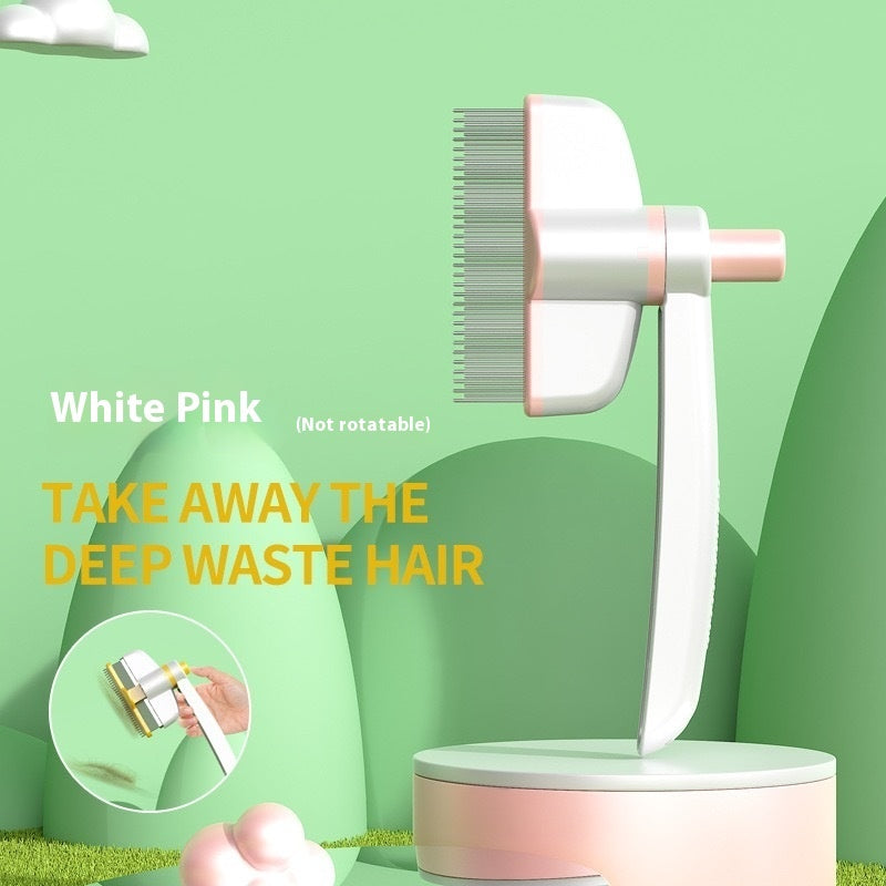 Cepillo para gatos con nudos, elimina el pelo suelto, cepillo mágico para pelo largo, peine autolimpiante para perros y gatos, artículos de aseo, cepillo antipulgas, productos para mascotas